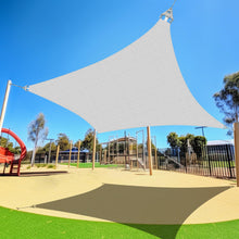 Load image into Gallery viewer, Artpuch Sun Shade Sail with Wire Rope, Commercial Heavy Duty with Shadesail Hardware Kit Breathable 98% UV Block for Playgrounds,Backyard (We Make Custom Size)