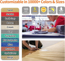 Load image into Gallery viewer, Artpuch 5.5'x10' Customize Blue Sun Shade Sail UV Block 185 GSM Commercial Rectangle Outdoor Covering for Backyard, Pergola (Customized Available)