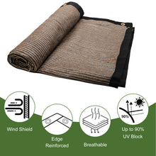 Load image into Gallery viewer, Artpuch 26" x 40'' Shade Cloth Outdoor Sun Shade Cover with Grommets Shade Tarp for Patio, Carport, Backyard