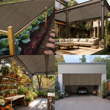 Load image into Gallery viewer, Artpuch 54" x 47'' Shade Cloth Outdoor Sun Shade Cover with Grommets Shade Tarp for Patio, Carport, Backyard