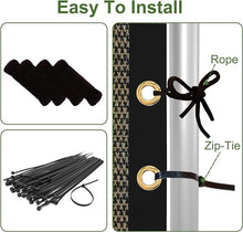 Load image into Gallery viewer, Artpuch Pergola Shade Cover with Grommets 90% UV Block Outdoor Sun Shade Cloth Privacy Screen for Patio (Customized Available) Mocha GN06
