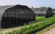Load image into Gallery viewer, Artpuch 70% Shade Cloth with Grommets Mesh Sun Shade Tarp Black Outdoor Garden Sun Shade for Plants, Greenhouse,Pergola(Customized Available)