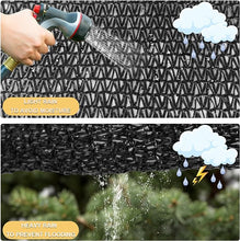 Load image into Gallery viewer, Artpuch 40% Shade Cloth with Grommets Mesh Sun Shade Tarp Black Outdoor Garden Sun Shade for Plants, Greenhouse,Pergola(Customized Available) DZ40-0