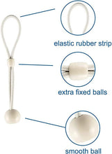 Load image into Gallery viewer, Artpuch New Bungee kit, Universal Replacement Installation Accessories for Indoor/Outdoor Sunshade and Roller Blinds (2 Set, Beige)