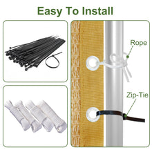 Load image into Gallery viewer, Artpuch Pergola Shade Cover with Grommets 90% UV Block Outdoor Sun Shade Cloth Privacy Screen for Patio (Customized Available) Wheat GN06