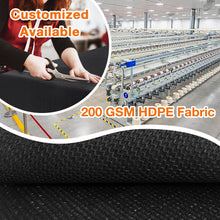 Load image into Gallery viewer, Artpuch Outdoor Pergola Shade Cover Sun Shade Cloth with Grommets Black Commercial Grade Patio Privacy Screen Shade Canopy (Customized Available) GN02New