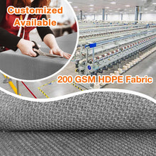 Load image into Gallery viewer, Artpuch Outdoor Pergola Shade Cover Sun Shade Cloth with Grommets Light Gray Commercial Grade Patio Privacy Screen Shade Canopy (Customized Available) GN02New