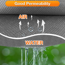 Load image into Gallery viewer, Artpuch Sun Shade Cloth with Upgraded Grommets & D-Ring Eyelets, 90% UV Protection Outdoor Shade Cover Canopy Privacy Screen for Patio, Pergola DGN05 Light Gray (Custom Size)