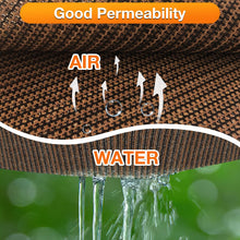 Load image into Gallery viewer, Artpuch Sun Shade Cloth with Upgraded Grommets & D-Ring Eyelets, 90% UV Protection Outdoor Shade Cover Canopy Privacy Screen for Patio, Pergola DGN05 Mocha (Custom Size)