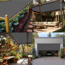 Load image into Gallery viewer, Artpuch Pergola Shade Cover with Grommets 90% UV Block Outdoor Sun Shade Cloth Privacy Screen for Patio (Customized Available) Light Gray GN06