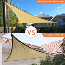 Load image into Gallery viewer, Artpuch Sun Shade Sail Hardware Kit 5 Inch for Triangle Sun Shade Sail Outdoor Installation 316 Stainless Steel