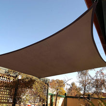 Load image into Gallery viewer, Artpuch 10' x 10' Sun Shade Sails Square Canopy, Sand UV Block Cover for Outdoor Patio Garden Yard