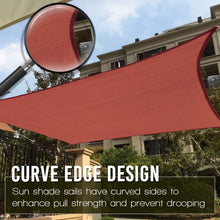 Load image into Gallery viewer, Artpuch Sun Shade Sails Grey UV Block Shelter Canopy for Patio Garden Outdoor Facility and Activities