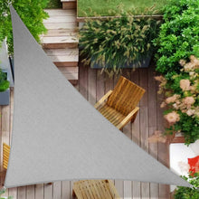Load image into Gallery viewer, Artpuch Sun Shade Sail 10' x 10' x 14' Triangle Sand UV Block for Shelter Canopy Patio Garden Outdoor Facility and Activities