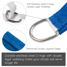 Load image into Gallery viewer, Artpuch 10' x 13' Shade Sails 185GSM Rectangle Shade Sail UV Block for Patio Garden Outdoor Facility