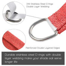 Load image into Gallery viewer, Artpuch 10' x 13' Shade Sails 185GSM Rectangle Shade Sail UV Block for Patio Garden Outdoor Facility