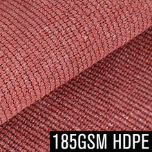 Load image into Gallery viewer, Artpuch Sun Shade Sail Canopy 10'x15' Rust Red Cover for Patio Outdoor, 185GSM Rectangle Backyard Shade Sail for Garden Playground