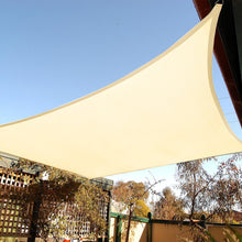 Load image into Gallery viewer, 10' x 10' Square Sun Shade Sail Rectangle UV Block Canopy Cover for Patio Backyard Lawn Garden Outdoor Activities