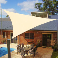 Load image into Gallery viewer, 12' x 12'x 12' Triangle Sun Shade Sail UV Block Canopy Cover for Patio Backyard Lawn Garden Outdoor Activities