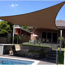 Load image into Gallery viewer, Artpuch Sun Shade Sail Canopy 12'x12' Rust Red Cover for Patio Outdoor, Square Backyard Shade Sail for Garden Playground
