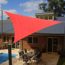 Load image into Gallery viewer, Artpuch Rust Red 12' x 12' x 12' Triangle Sun Shade Sails UV Block for Shelter Canopy Patio Garden Outdoor Facility and Activities