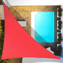 Load image into Gallery viewer, Artpuch 12' x 12' x 17' Triangle Sun Shade Sails Terra Color UV Block for Shelter Canopy Patio Garden Outdoor Facility Sand and Activities