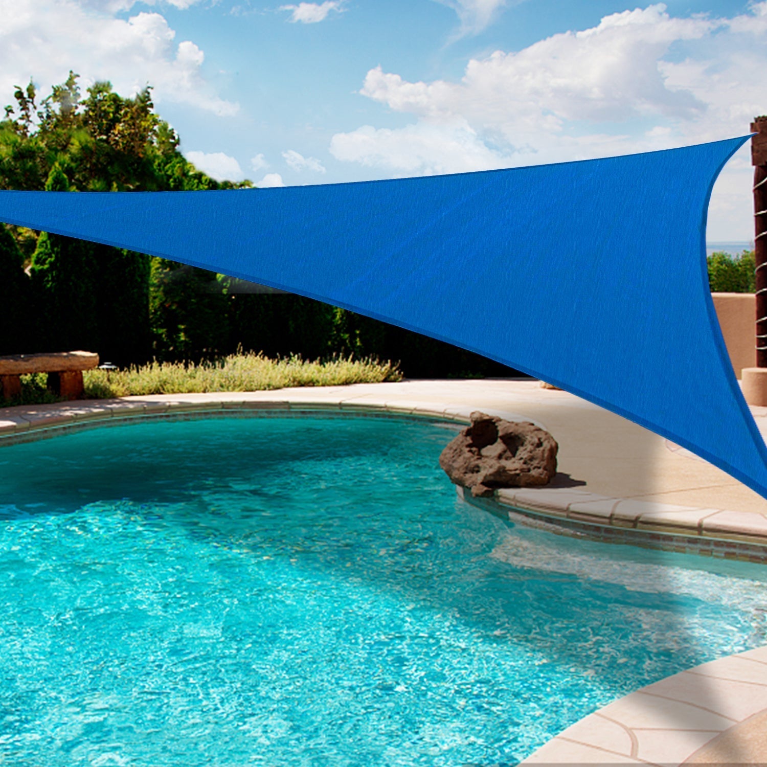 Ocean Blue Sun Shade – Shaka Tropix