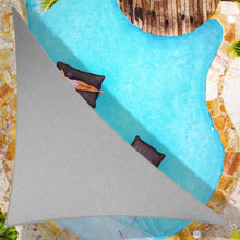 Load image into Gallery viewer, Artpuch Sun Shade Sail 15' x 15' x 21' Triangle Dark Grey UV Block for Shelter Canopy Patio Garden Outdoor Facility and Activities