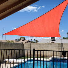 Load image into Gallery viewer, Artpuch Sun Shade Sail 15' x 15' x 21' Triangle Dark Grey UV Block for Shelter Canopy Patio Garden Outdoor Facility and Activities