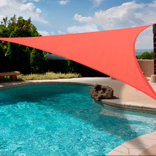 Load image into Gallery viewer, Artpuch 16'x16'x16' Triangle Sun Shade Sails Brown UV Block for Shelter Canopy Patio Garden Outdoor Facility and Activities