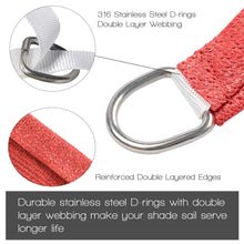 Load image into Gallery viewer, Artpuch 16'x16'x16' Triangle Sun Shade Sails Brown UV Block for Shelter Canopy Patio Garden Outdoor Facility and Activities