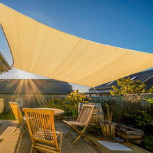 Load image into Gallery viewer, Artpuch Sun Shade Sails Canopy, 185GSM 16'x20' Large Shade Sail Brown UV Block for Patio Garden Outdoor Facility and Activities