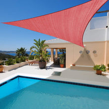 Load image into Gallery viewer, Artpuch Sun Shade Sail 20' x 20' x 20' Cream Cover for Patio Outdoor Triangle Canopy Backyard Shade Sail for Garden Playground