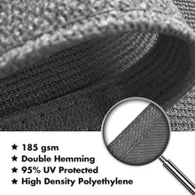 Load image into Gallery viewer, 12' x 12' Square Sun Shade Sail Rectangle UV Block Canopy Cover for Patio Backyard Lawn Garden Outdoor Activities