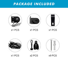 Load image into Gallery viewer, Artpuch Outdoor Roller Shade 4'(W) x6'(L) Exterior Fabric Blind Sesame Cordless Roll Up Shade, Wand Operation Roller Shade Cloth for Patio Porch Gazebo