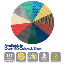 Load image into Gallery viewer, Artpuch 6.5'x10' Sun Shade Sails 185GSM Rectangle Sand Shade Sail UV Block for Patio Garden Outdoor Facility