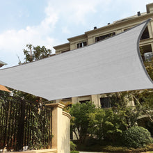 Load image into Gallery viewer, 16' x 16' Square Sun Shade Sail Rectangle UV Block Canopy Cover for Patio Backyard Lawn Garden Outdoor Activities