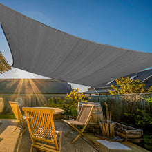Load image into Gallery viewer, Artpuch Sun Shade Sails Grey UV Block Shelter Canopy for Patio Garden Outdoor Facility and Activities