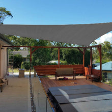 Load image into Gallery viewer, Artpuch 8'X10' Rectangle Sun Shade Sails Sand UV Block for Shelter Canopy Patio Garden Outdoor Facility and Activities