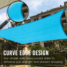 Load image into Gallery viewer, Artpuch Sun Shade Sails Grey UV Block Shelter Canopy for Patio Garden Outdoor Facility and Activities