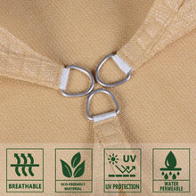 Load image into Gallery viewer, Artpuch Sun Shade Sails Grey UV Block Shelter Canopy for Patio Garden Outdoor Facility and Activities