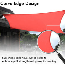 Load image into Gallery viewer, Artpuch Sun Shade Sails Grey UV Block Shelter Canopy for Patio Garden Outdoor Facility and Activities