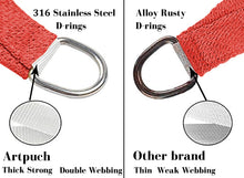 Load image into Gallery viewer, Artpuch Sun Shade Sails Grey UV Block Shelter Canopy for Patio Garden Outdoor Facility and Activities