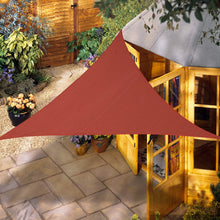 Load image into Gallery viewer, 20' x 20'x 20' Triangle Sun Shade Sail UV Block Canopy Cover for Patio Backyard Lawn Garden Outdoor Activities