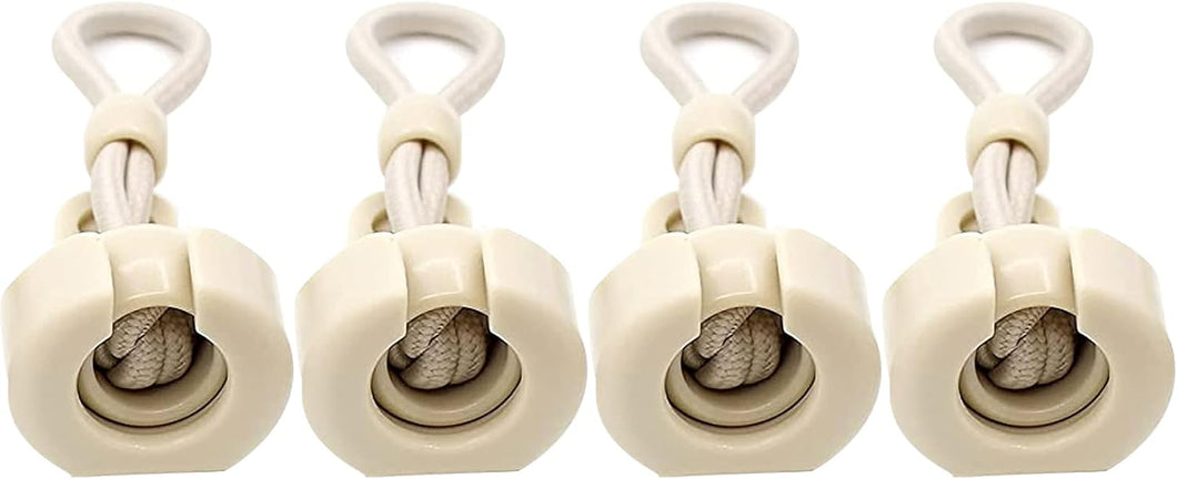 Artpuch New Bungee kit, Universal Replacement Installation Accessories for Indoor/Outdoor Sunshade and Roller Blinds (2 Set, Beige)