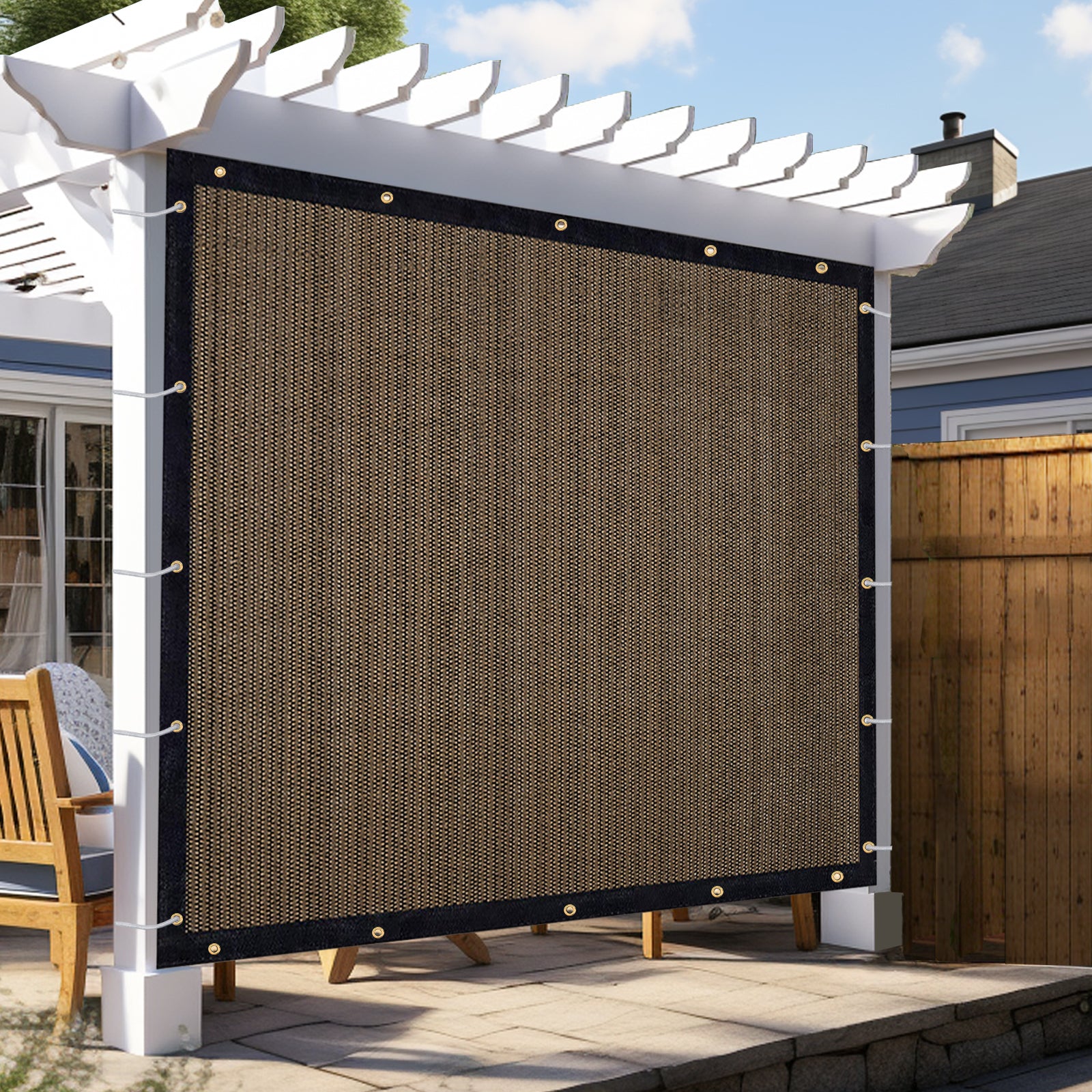 tarp patio cover Artpuch 54