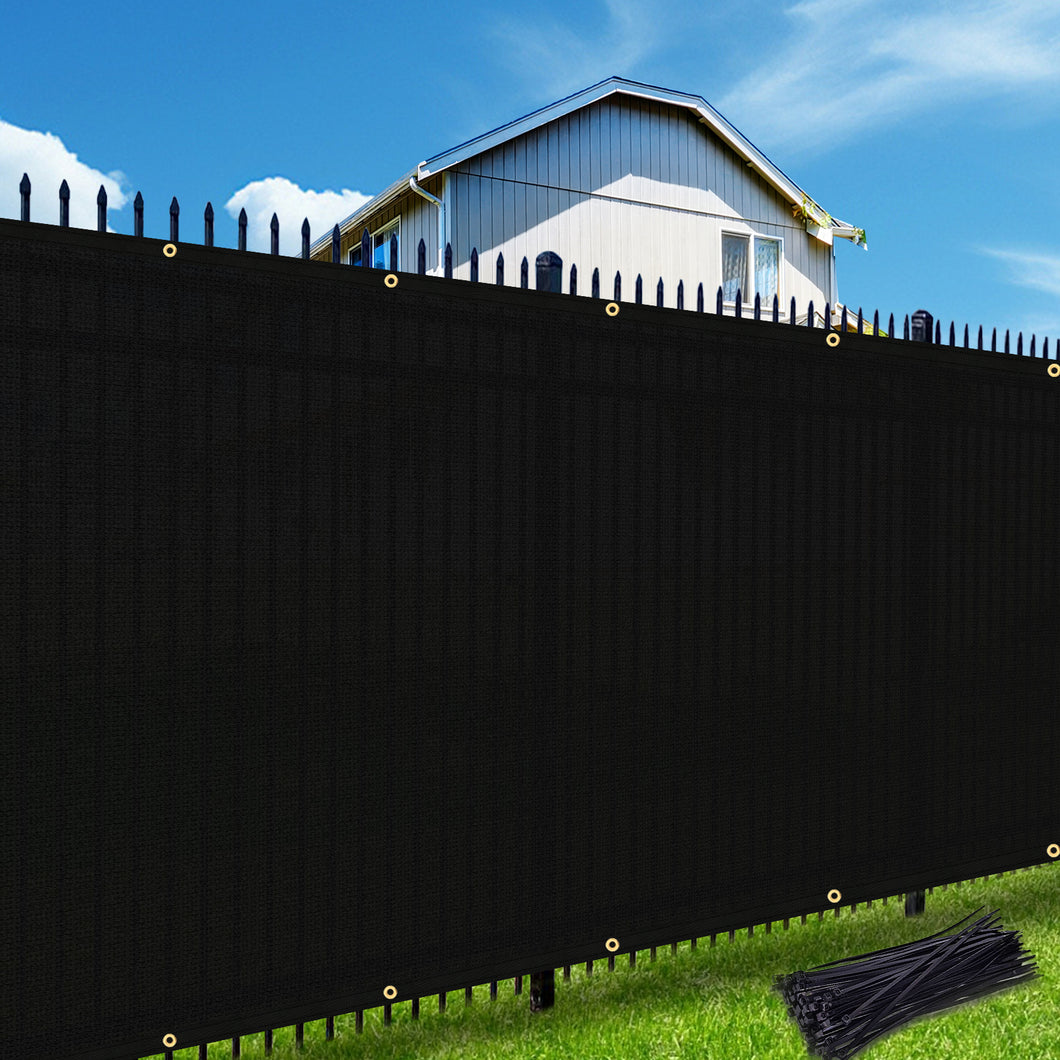 Artpuch Fence Privacy Screen 170GSM Privacy Fence with Grommets and Zips for Patio, Pool