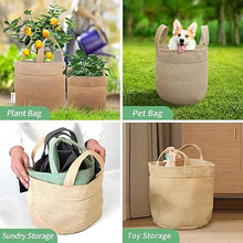 Load image into Gallery viewer, Artpuch Grow Bags 4 Pack 10 Gallon, Desert Sand Heavy Duty Fabric Pot with Handle HDPE Reusable Garden Plant Pots for Indoor/Outdoor
