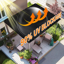 Load image into Gallery viewer, Artpuch Pergola Shade Cover with Grommets 90% UV Block Outdoor Sun Shade Cloth Privacy Screen for Patio
