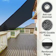 Load image into Gallery viewer, Artpuch 40% Shade Cloth with Grommets 20x20 FT Mesh Sun Shade Tarp Black Outdoor Garden Sun Shade for Plants, Greenhouse,Pergola
